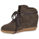 Melvin & Hamilton Lou 1 Marrone Sneakers alte Donna - 4