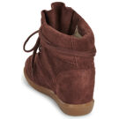 Melvin & Hamilton Lou 1 Marrone Sneakers alte Donna - 5