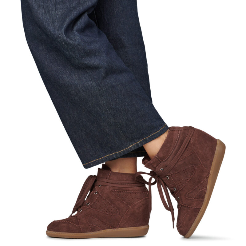 Melvin & Hamilton Lou 1 Marrone Sneakers alte Donna - 8