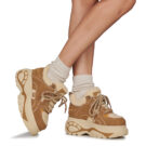 Buffalo 1339-14 REV WARM Marine Sneakers basse Donna - 8