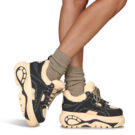 Buffalo 1339-14 REV WARM Nero Sneakers basse Donna - 8