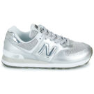 New Balance 574 Argento Sneakers basse Donna - 2