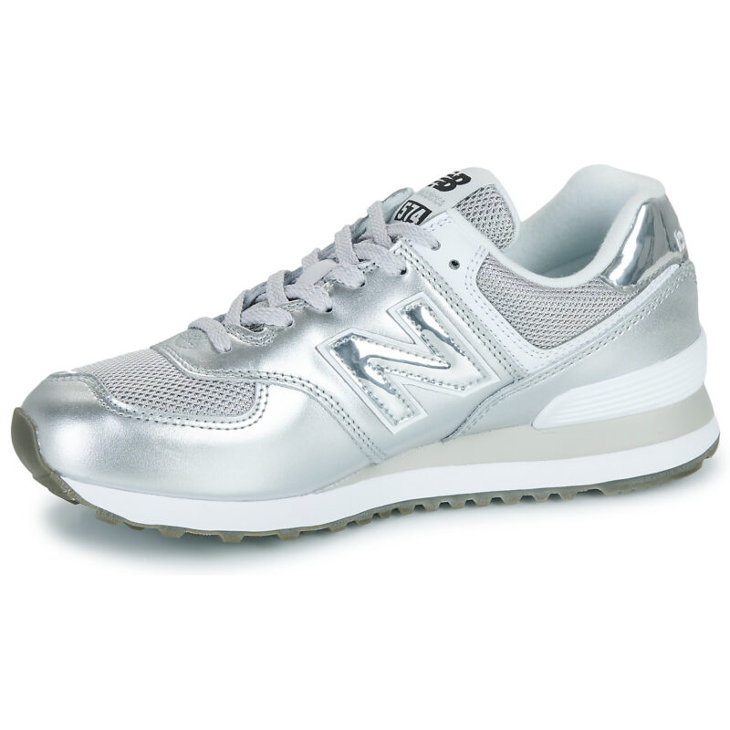 New Balance 574 Argento Sneakers basse Donna - 4