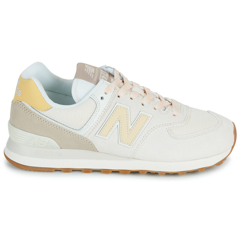 New Balance 574 Beige Sneakers basse Donna - 2