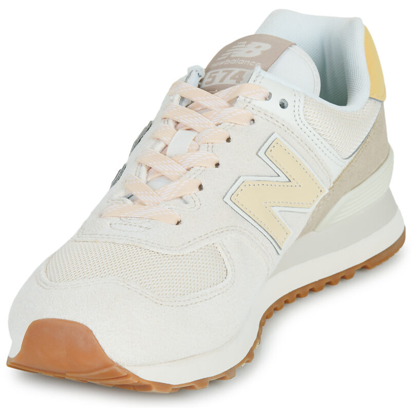 New Balance 574 Beige Sneakers basse Donna - 3