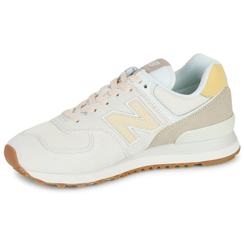 New Balance 574 Beige Sneakers basse Donna - 4