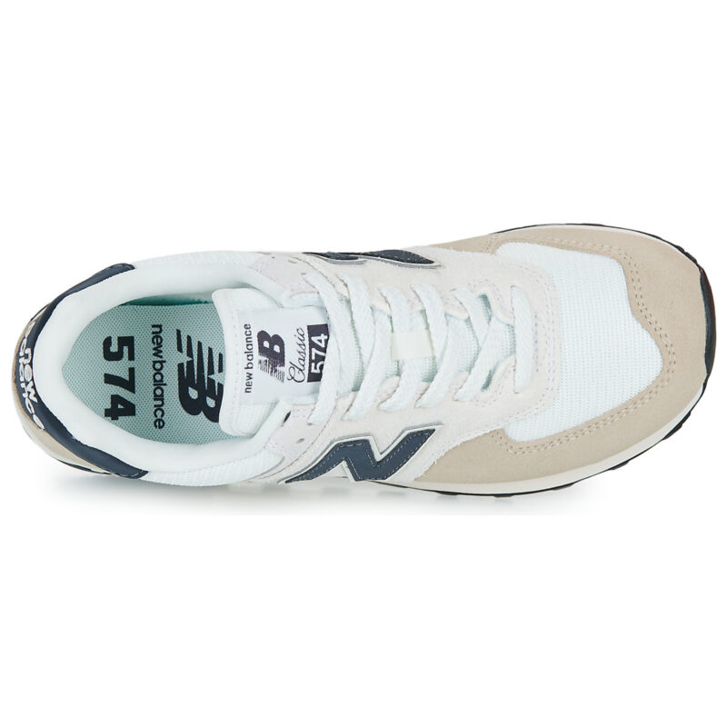 New Balance 574 Beige Sneakers basse Donna - 6