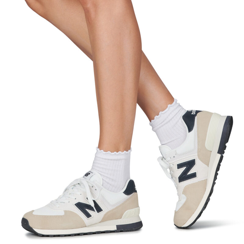 New Balance 574 Beige Sneakers basse Donna - 8