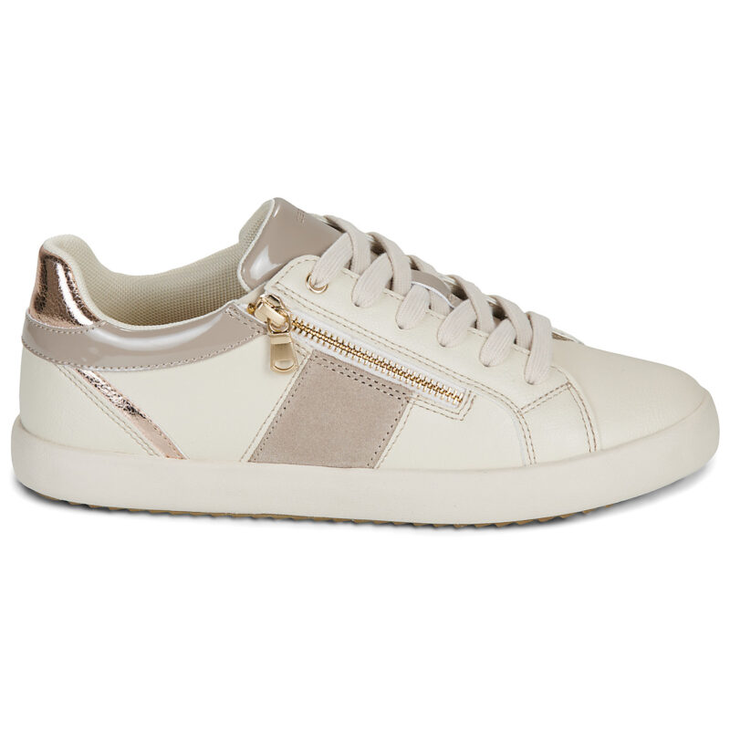Geox D BLOMIEE Bianco Sneakers basse Donna - 2