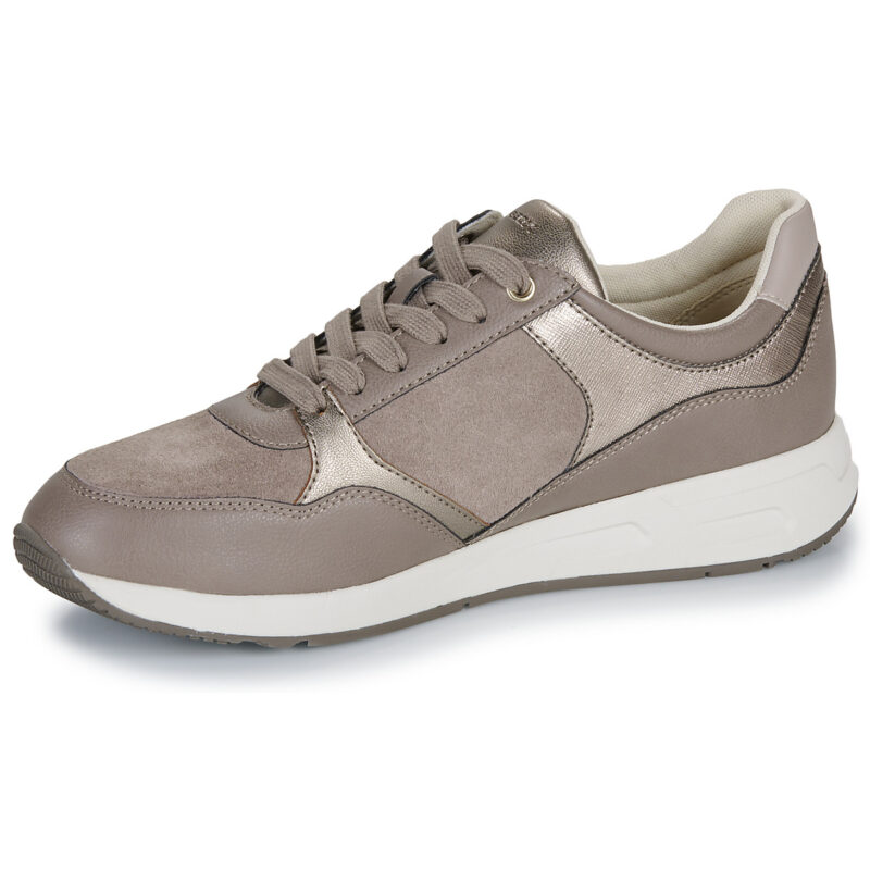Geox D BULMYA B Beige Baskets basses Femme - 4