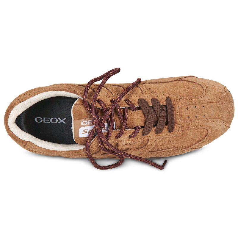 Geox D SNAKE Marrone Sneakers basse Donna - 6