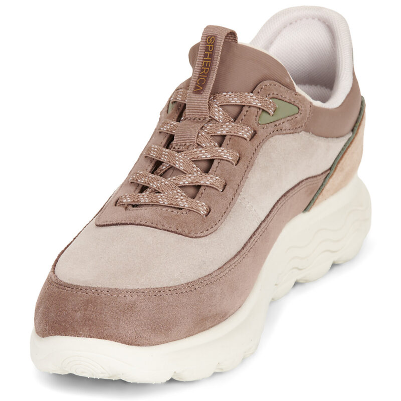 Geox D SPHERICA PLUS FAST IN Beige Sneakers basse Donna - 3