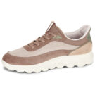 Geox D SPHERICA PLUS FAST IN Beige Sneakers basse Donna - 4