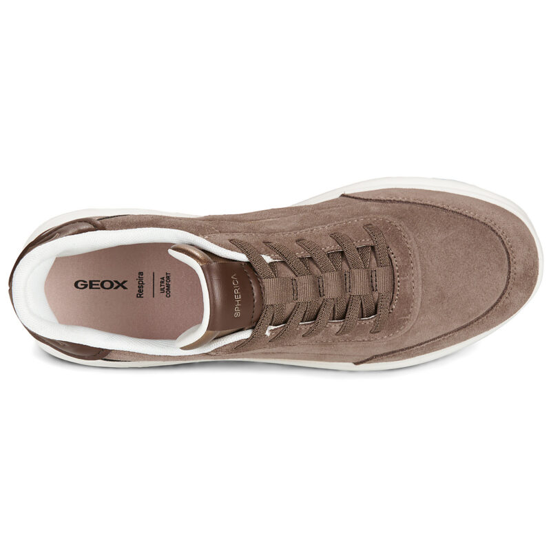 Geox D SPHERICA PLUS Marrone Sneakers basse Donna - 6