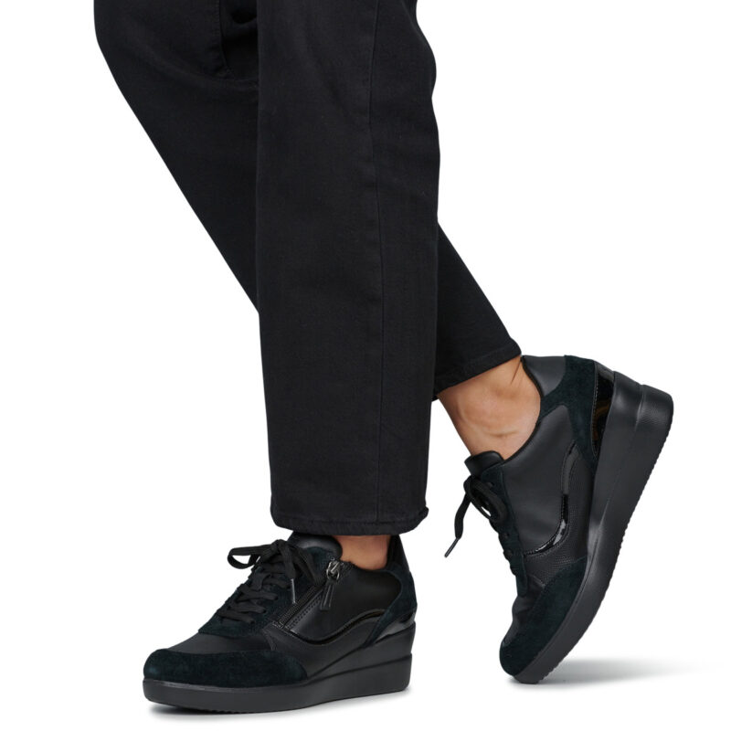 Geox D STARDUST Nero Sneakers basse Donna - 8