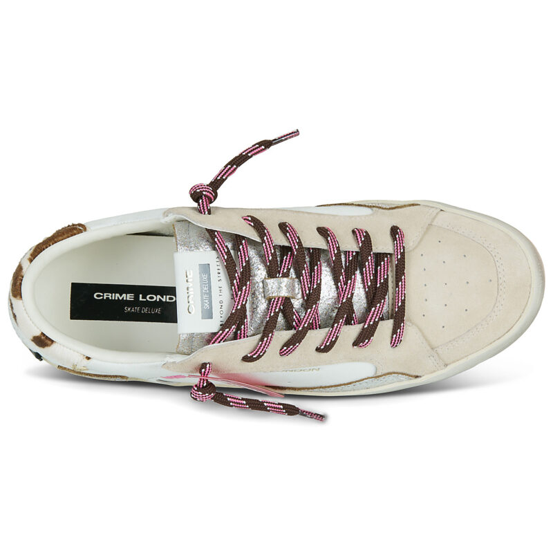 Crime London SKATE Bianco Sneakers basse&nbsp;Donna - 6