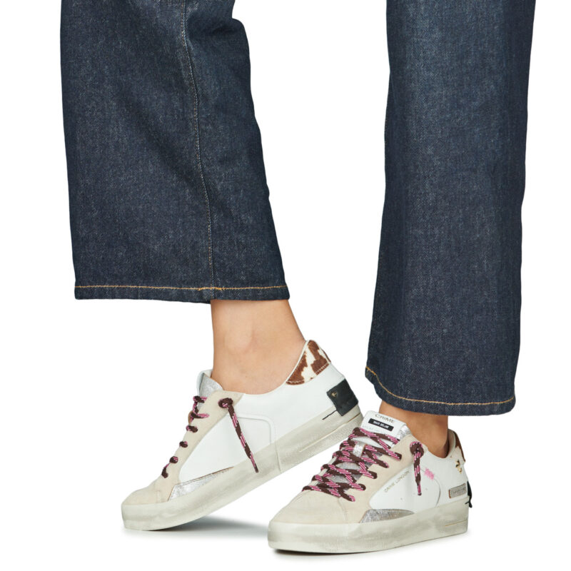 Crime London SKATE Bianco Sneakers basse&nbsp;Donna - 8
