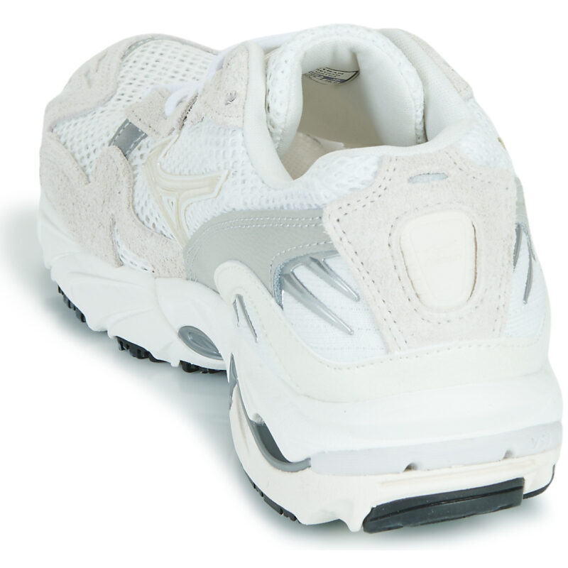 Mizuno WAVE RIDER 10 SUEDE Blanco Zapatillas bajas Mujer - 5