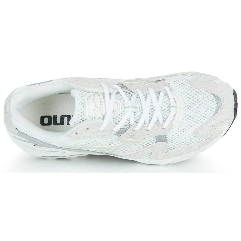 Mizuno WAVE RIDER 10 SUEDE Blanco Zapatillas bajas Mujer - 6
