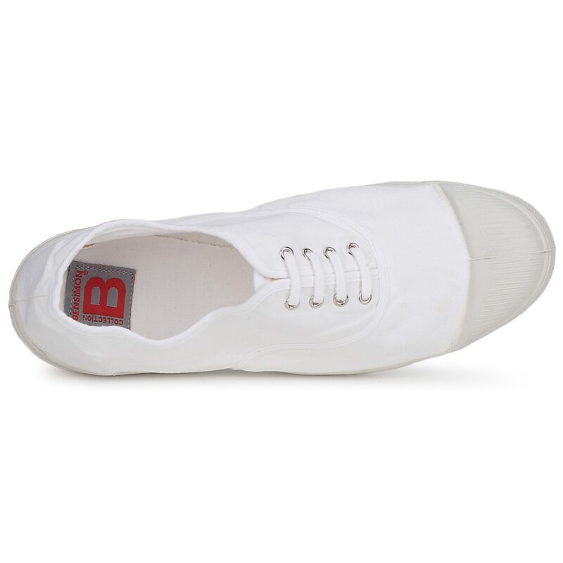 Bensimon TENNIS LACET Wei&szlig; Sneakers Herren - 6