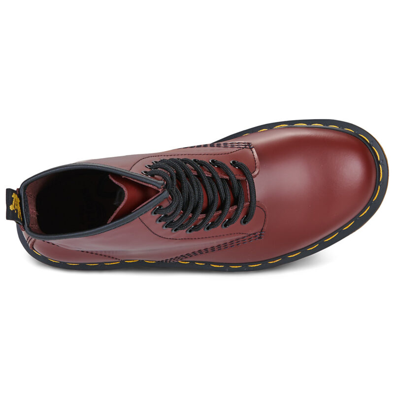 Dr. Martens 1460 CHERRY RED SMOOTH Rosso Stivaletti Donna - 6