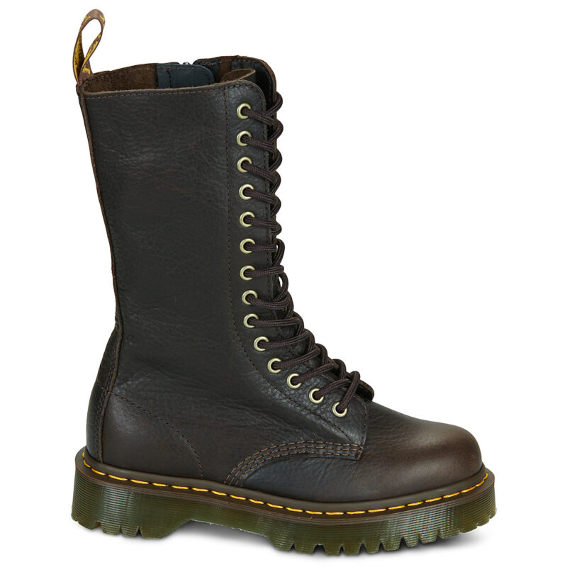 Dr. Martens 1B99 BEX DARK BROWN AMBASSADOR Marrone Stivaletti Donna - 2
