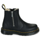 Dr. Martens 2976 ALYSON W ZIPS ZIP UP CHELSEA BOOT BLACK GRIZZLY Nero Stivaletti Donna - 2