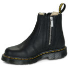 Dr. Martens 2976 ALYSON W ZIPS ZIP UP CHELSEA BOOT BLACK GRIZZLY Nero Stivaletti Donna - 4