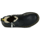 Dr. Martens 2976 ALYSON W ZIPS ZIP UP CHELSEA BOOT BLACK GRIZZLY Nero Stivaletti Donna - 6