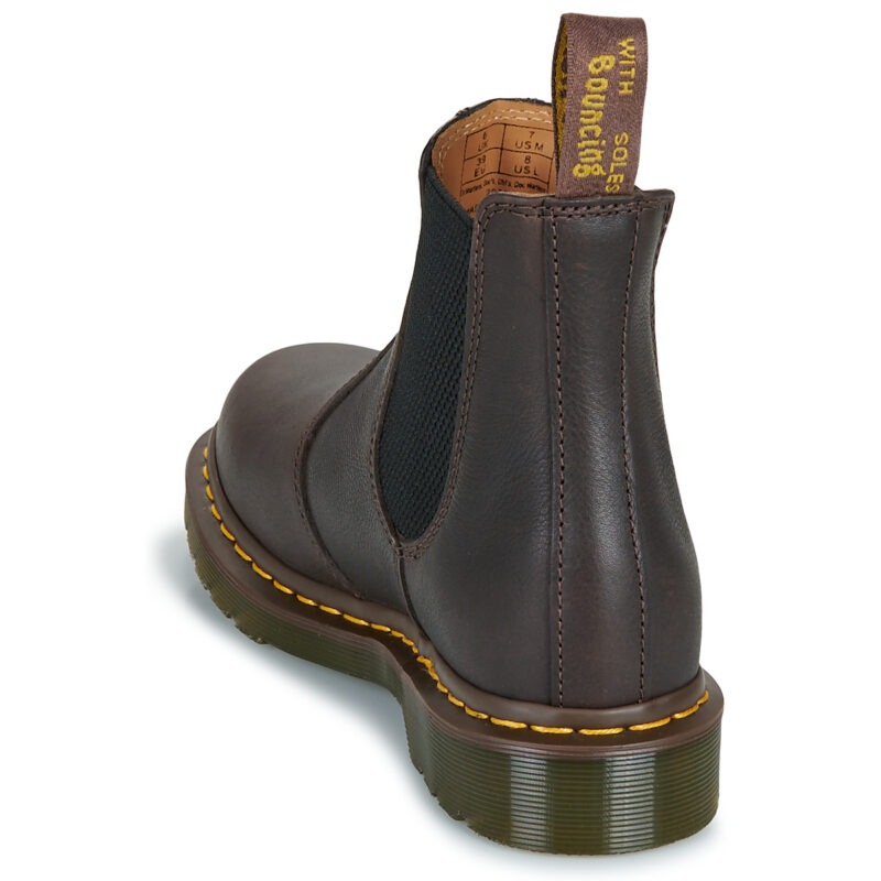 Dr. Martens 2976 CHELSEA BOOT DARK BROWN AMBASSADOR Marrone Stivaletti Donna - 5