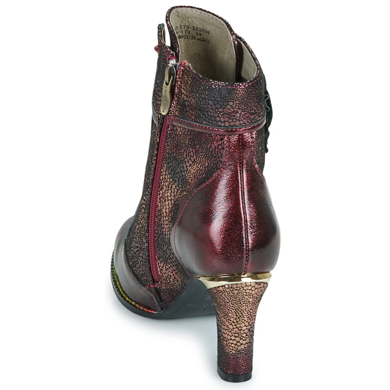 Laura Vita ALCBANEO 173 Bordeaux Stivaletti Donna - 5