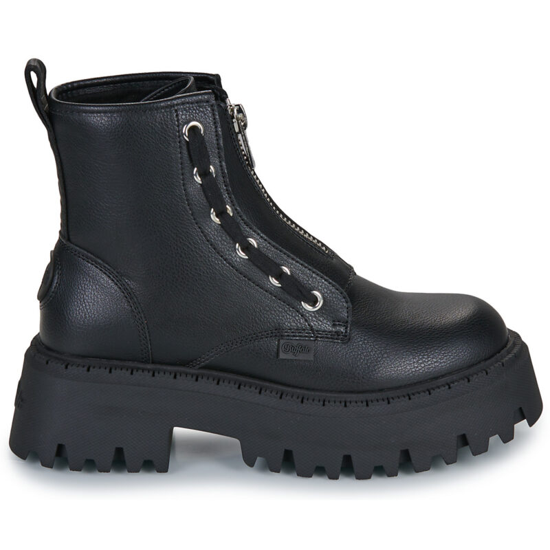 Buffalo ASPEN FRONT ZIP Nero Stivaletti Donna - 2