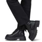 Buffalo ASPEN LACE UP MID Nero Stivaletti Donna - 8