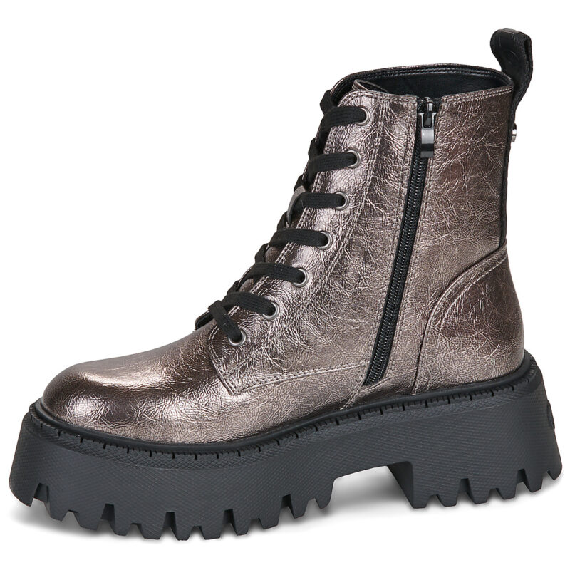 Buffalo ASPEN LACE UP MID Oro Stivaletti Donna - 4