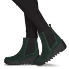Fly London BAGU Verde Stivaletti Donna - 8