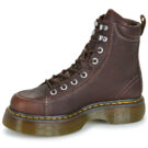 Dr. Martens BUZZ 8 EYE BOOT DARK BROWN GRIZZLY Marrone Stivaletti Donna - 4