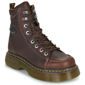 Stivaletti    BUZZ 8 EYE BOOT DARK BROWN GRIZZLY  Marrone