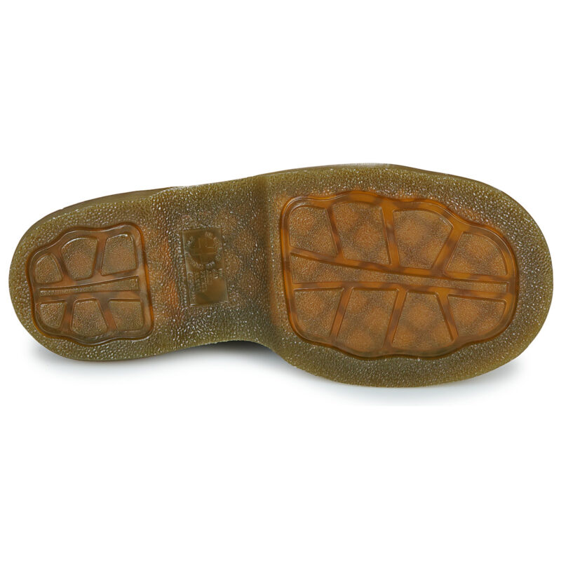 Dr. Martens BUZZ 8 EYE BOOT DARK BROWN GRIZZLY Marrone Stivaletti Donna - 7