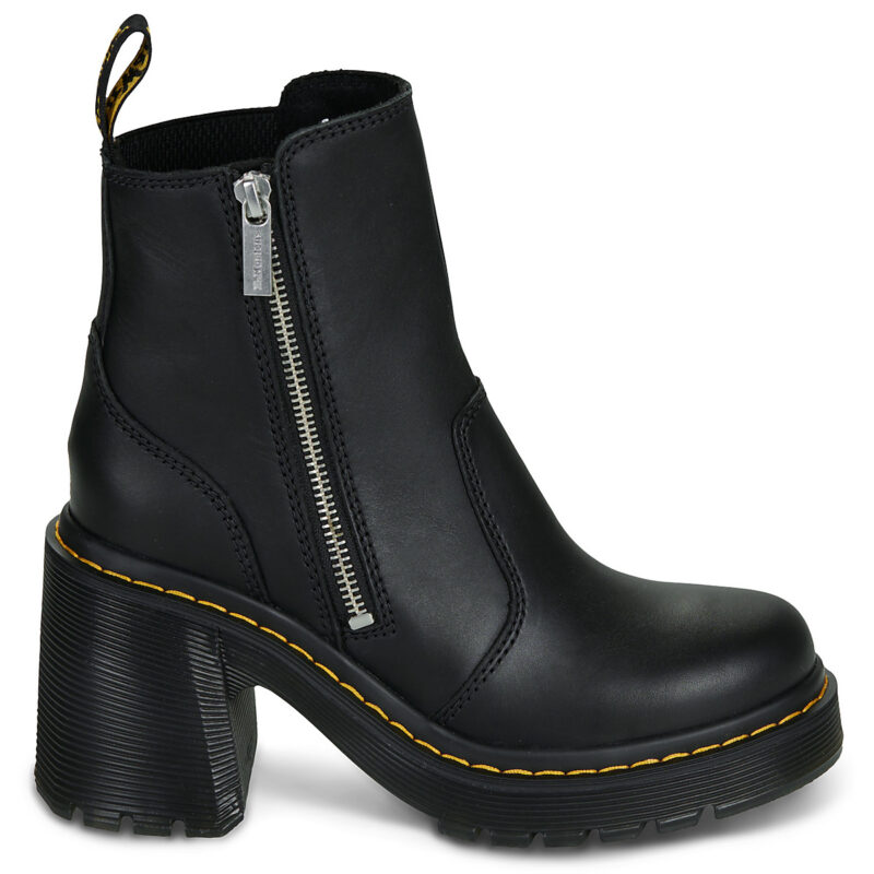 Dr. Martens CHESNEY ZIP ANKLE BOOT BLACK SENDAL Nero Stivaletti Donna - 2