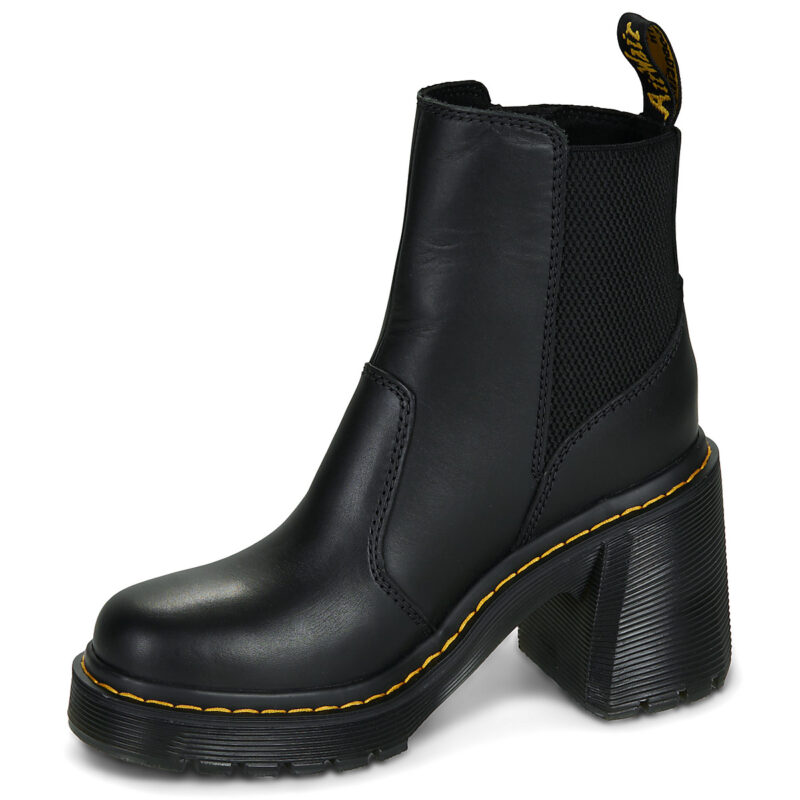 Dr. Martens CHESNEY ZIP ANKLE BOOT BLACK SENDAL Nero Stivaletti Donna - 4