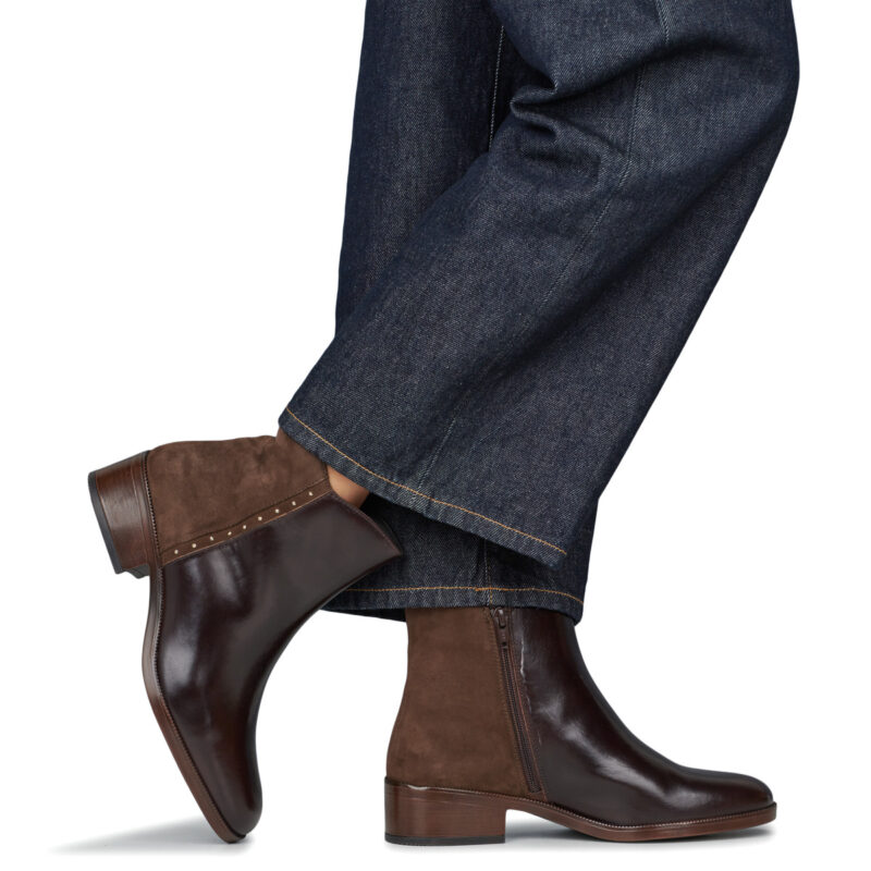 Geox D CAMEXIA Marrone Stivaletti Donna - 8