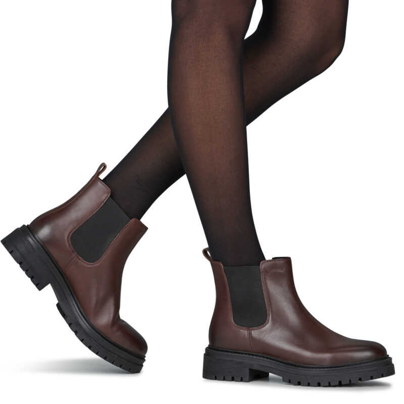 Geox D IRIDEA Bordeaux Stivaletti Donna - 8
