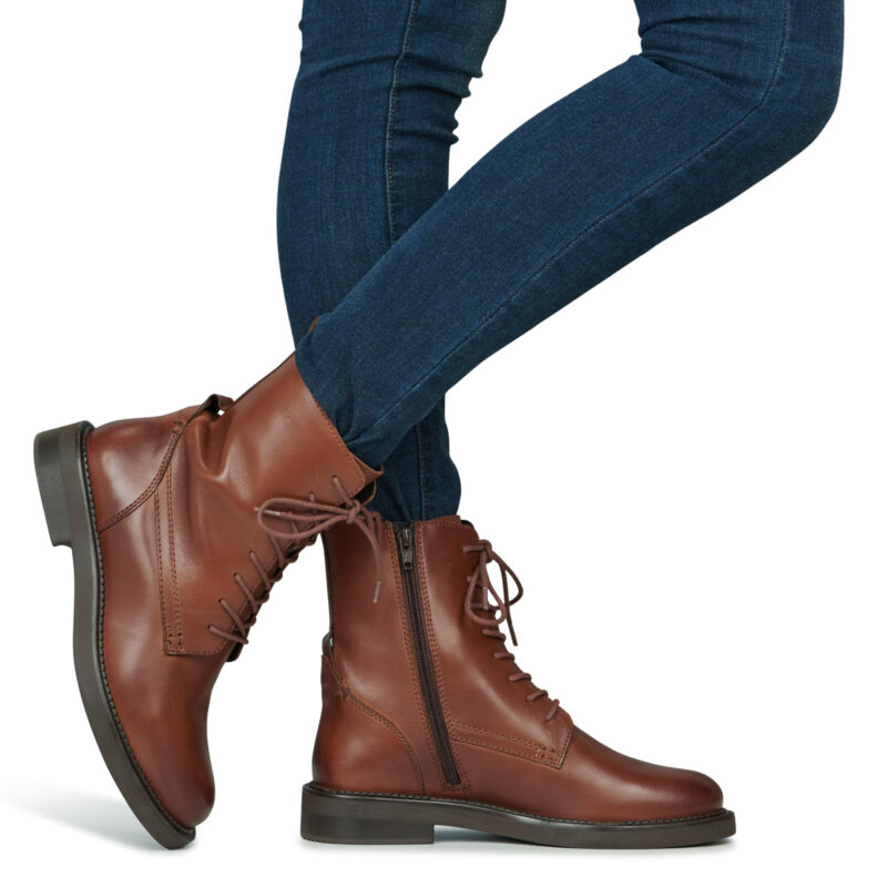 Geox D SERILDA Marrone Stivaletti Donna - 8