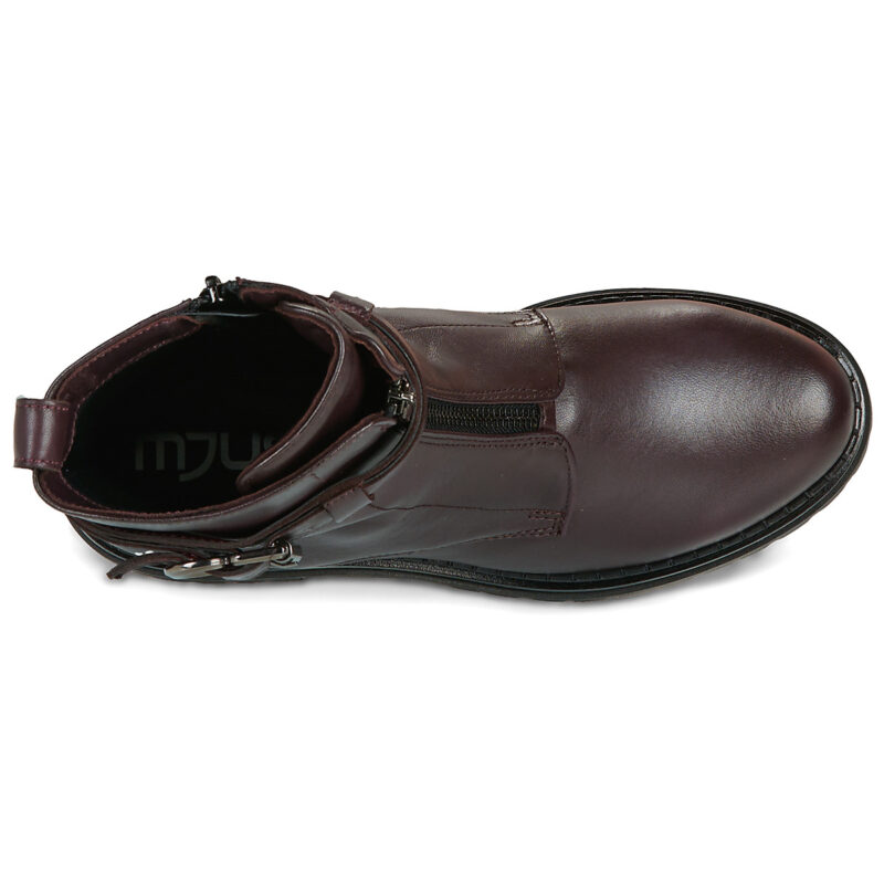Mjus DEREK25 BUCKLE Bordeaux Stivaletti Donna - 6