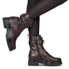 Mjus DEREK25 BUCKLE Bordeaux Stivaletti Donna - 8