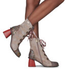 Laura Vita EVCAO 01 Beige Stivaletti Donna - 8