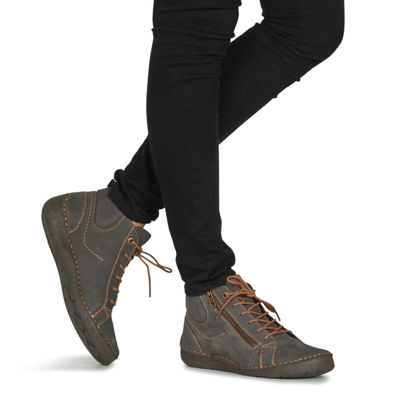 Josef Seibel FERGEY 67 Grigio Stivaletti Donna - 8