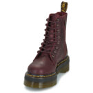 Dr. Martens JADON EMBOSS FLORAL CHERRY RED CRAZY HORSE FLORAL EMBOSS Bordeaux Stivaletti Donna - 3