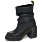 Dr. Martens KASEY LO PULL ON BOOT BLACK VIRGINIA Nero Stivaletti Donna - 4