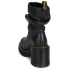 Dr. Martens KASEY LO PULL ON BOOT BLACK VIRGINIA Nero Stivaletti Donna - 5